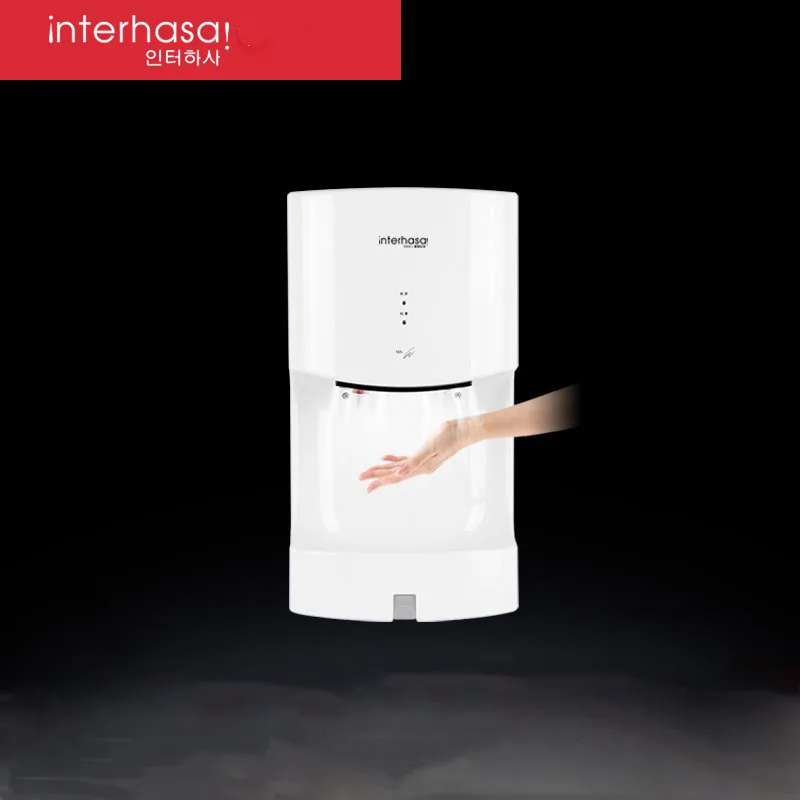 

Four Colors Automatic Induction Hotel Bathroom Hot and Cold High Speed Blower Hand Dryer Rapid Heating Punch-free Installation