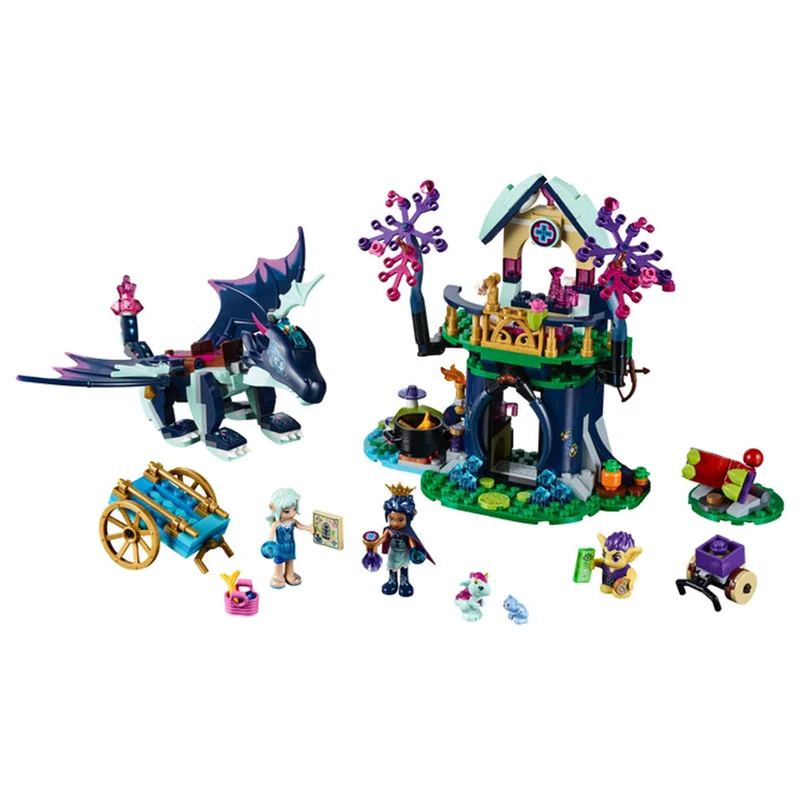 10697 Elves Rosalyn's Healing Hideout строительные блоки кирпичи совместимы с 41187 для девочек подарок игрушки модель