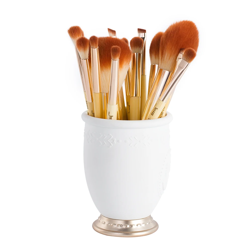 Jessup Bamboo Makeup Brushes 15pcs pincel maquiagem Eyeshadow Concealer Powder Eyeliner Highlighter Beauty Kit Synthetic T142
Jessup Bamboo Makeup Brushes 15pcs pincel maquiagem Eyeshadow Concealer Powder Eyeliner Highlighter Beauty Kit Synthetic T142
