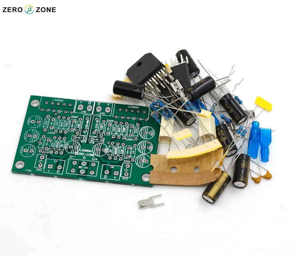 Комплект стереоусилителя ZEROZONE LM3886 Чистая схема динамичесотзывы | Электроника