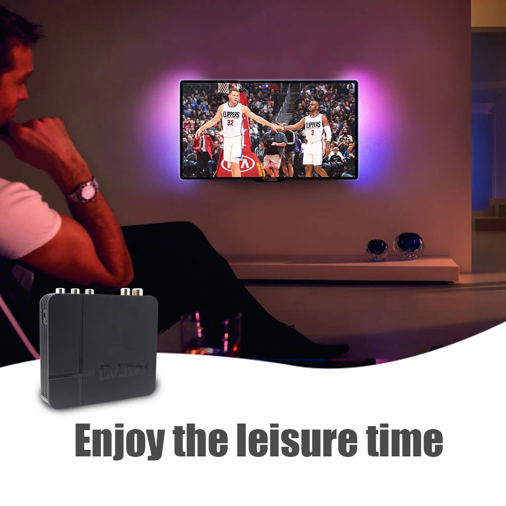 Горячая Распродажа Mini K2 DVB T2 декодер спутниковый цифровой ТВ ресивер HD 1080P MPEG4 H.264