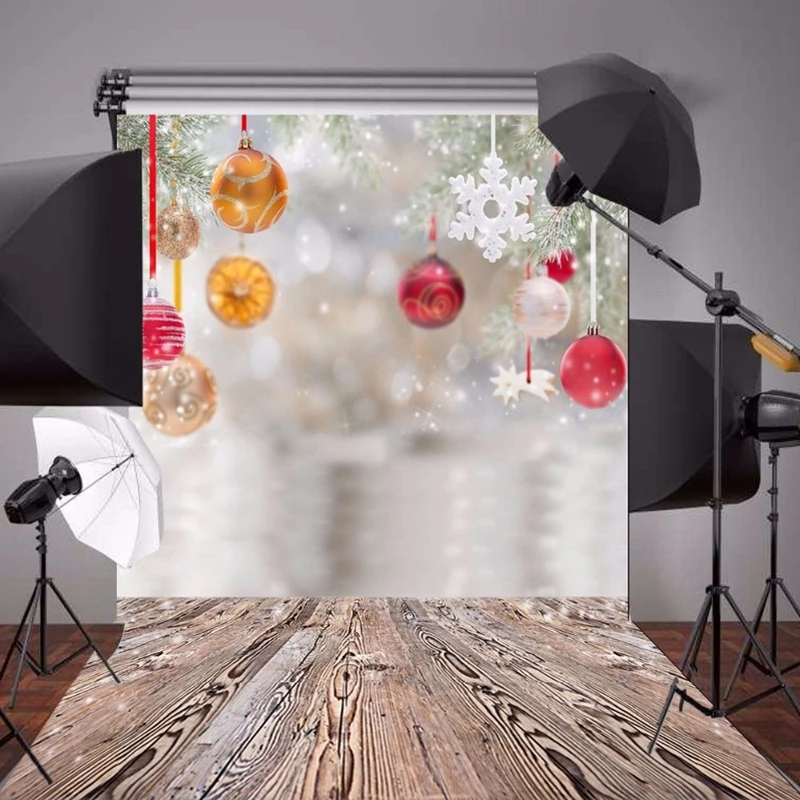 WHISM Рождественский фон для фотосъемки 5x7 футов(152x213 см) Рождественский носок дерево подарок камин фотография фон для фотостудии