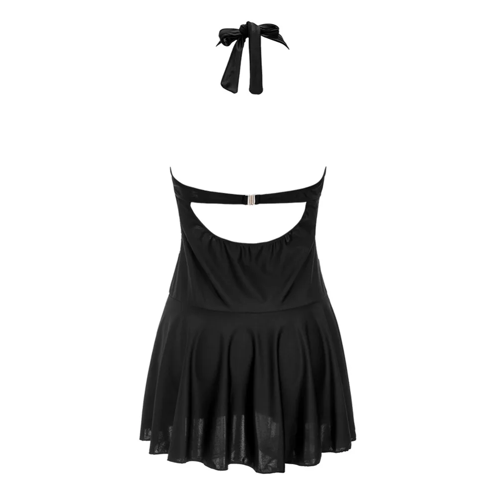 Танкини набор купальник Черное кружево две части плюс размер бикини трикини