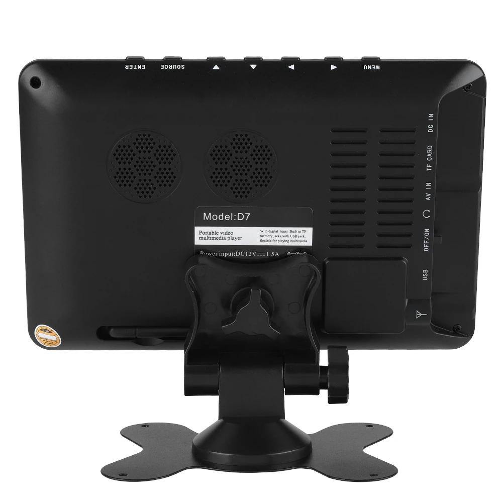 LEADSTAR " DVB-T2 16:9 1080P Автомобильный цифровой ТВ Стерео окружающий Портативный ТВ