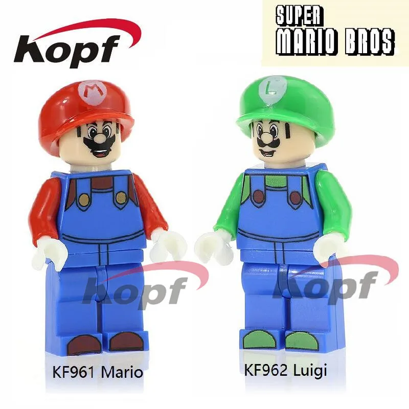 Строительные блоки Super Bros Mario Luigi Yoshi RX-Black Kamen Rider катаро минами Фигурки Коллекция игрушек для детей KF2114