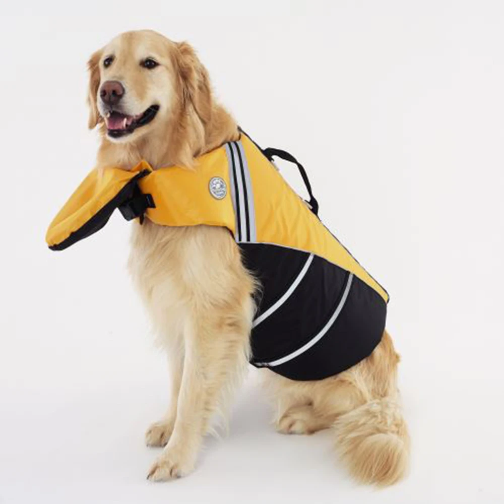 Pet Dog Giacca di Salvataggio di Sicurezza Vestiti Giubbotto salvataggio di Nuoto Vestiti di Costumi Da Bagno Estate per piccolo grande cane bulldog francese accessori del cane