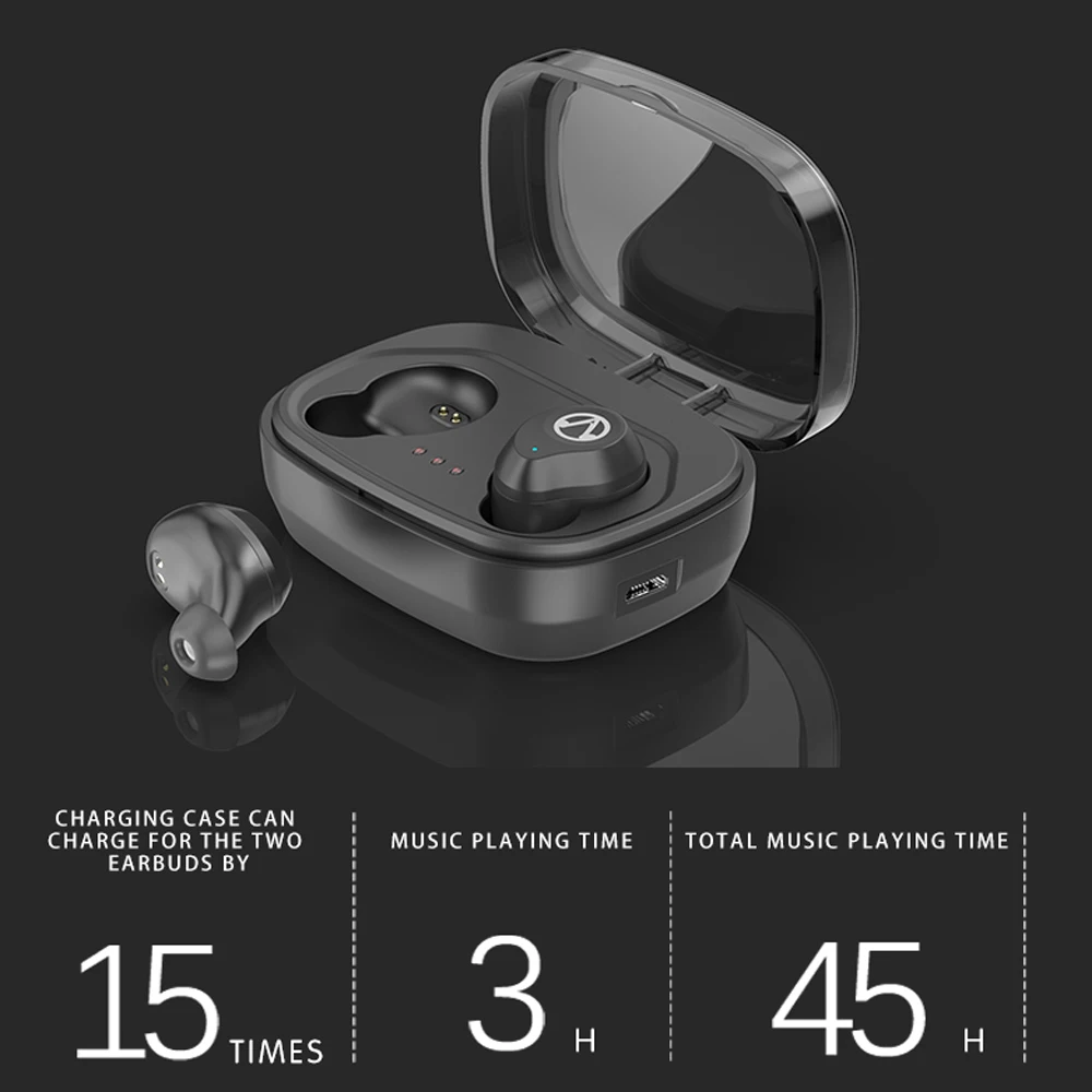 JOINRUN TWS 5 0 Bluetooth наушники сенсорное управление стерео музыка в ухо типа IPX7