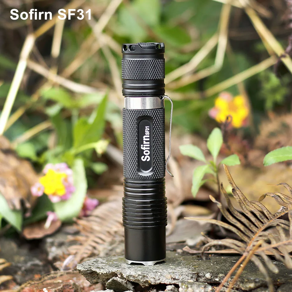 Sofirn SF31 мини светодиодный светильник 18650 фонарь светильник CREE XML2 светодиодный EDC удобный брелок вспышка светильник 5 режимов Кемпинг велосипедный фонарь