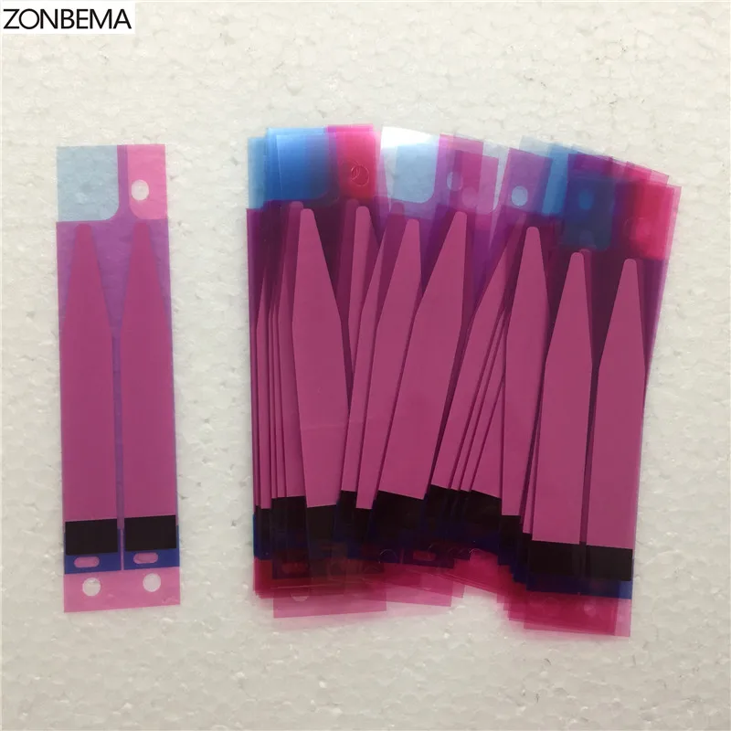 ZONBEMA, 5 шт., оригинальная наклейка на батарею, клейкая лента для iPhone X, 5S, 5C, SE, 6, 6 S, 7, 8 Plus, 4,7 дюйма, 5,5 дюйма - Цвет: For iPhone 6