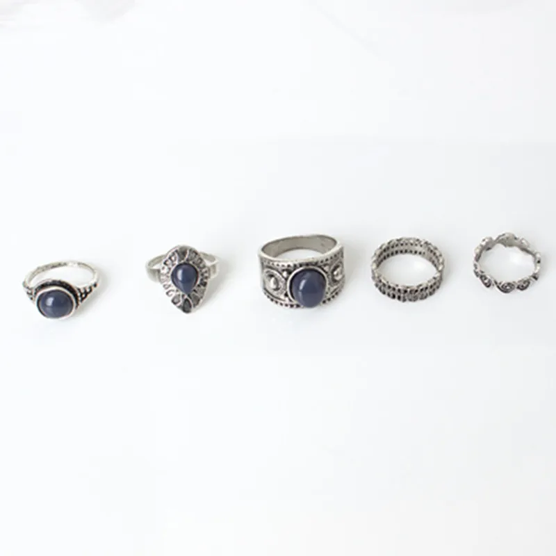 Модные богемные турки кольцо стимпанк для средней фаланги пальца Кольца женщин