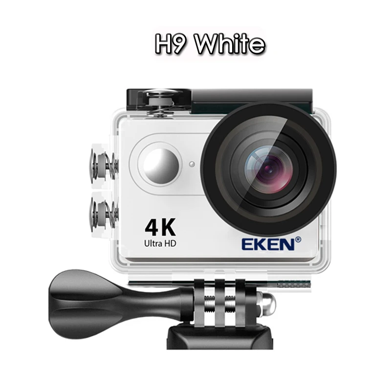 H9 Silver Оригинальная Экшн-камера eken H9/H9R Ultra HD 4 K/30fps, WiFi, 2,0 дюйма, 170D, водонепроницаемая, для подводной съемки, на шлем, Vedio go Sport pro Came - Цвет: H9 Silver