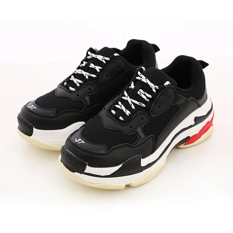 INS/Винтажные кроссовки для папы женская обувь высококачественные дышащие