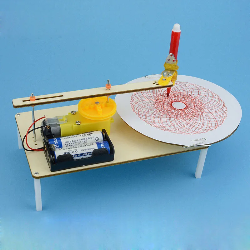 DIY креативные пазлы наборы дети ручная работа граффити игрушка простая Science Gizmo
