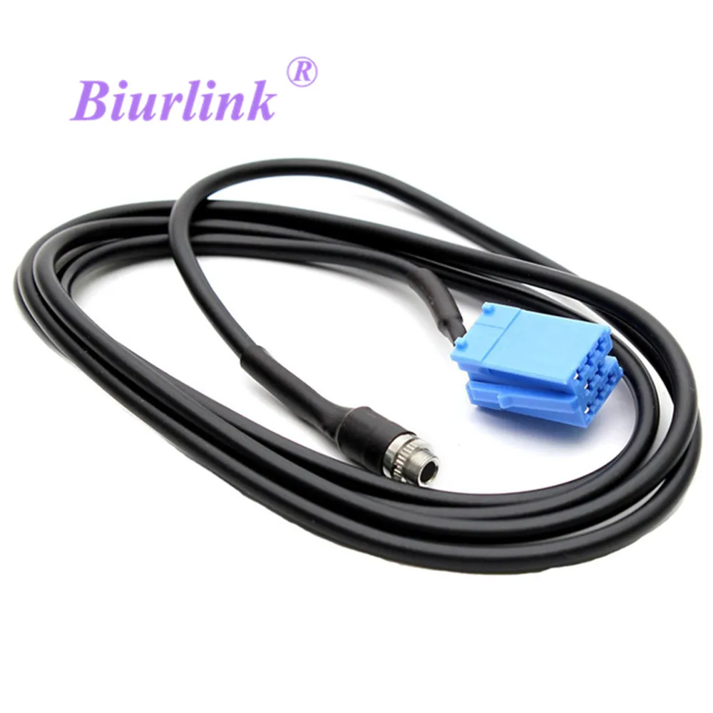 Переходник для Кабеля Aux разъем 3 5 мм ISO 8 Pin VW AUDI Bla punkt Radio|aux cable adapter|pin isoiso pin |