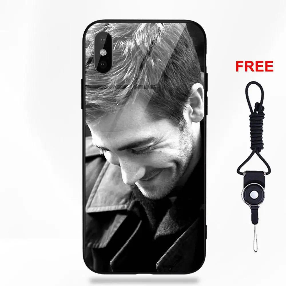 Soft TPU Frame Tempered Glass Mobile Case American Stars Jake Gyllenhaal For Apple iPhone X XS Max XR 5 5C 5S SE 6 6S 7 8 Plus | Мобильные