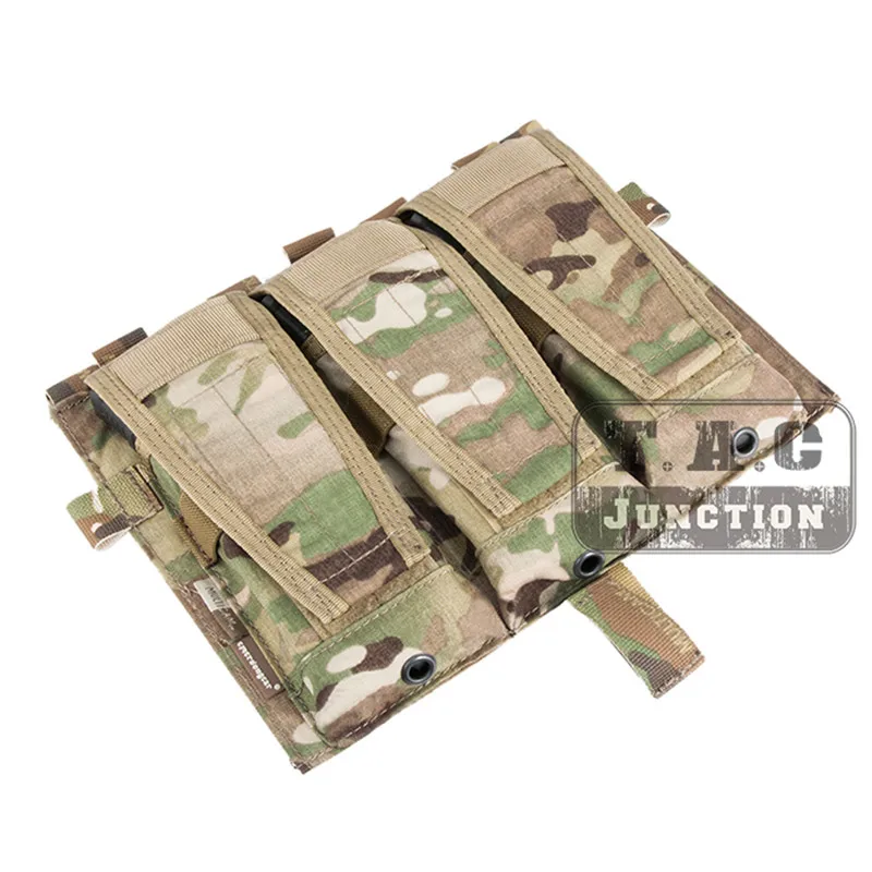 Emerson Tactical AVS Съемный клапан M4 M16 AR15 5,56. 223 тройной подсумок Emersongear патронов сумка крюк и петля маг держатель