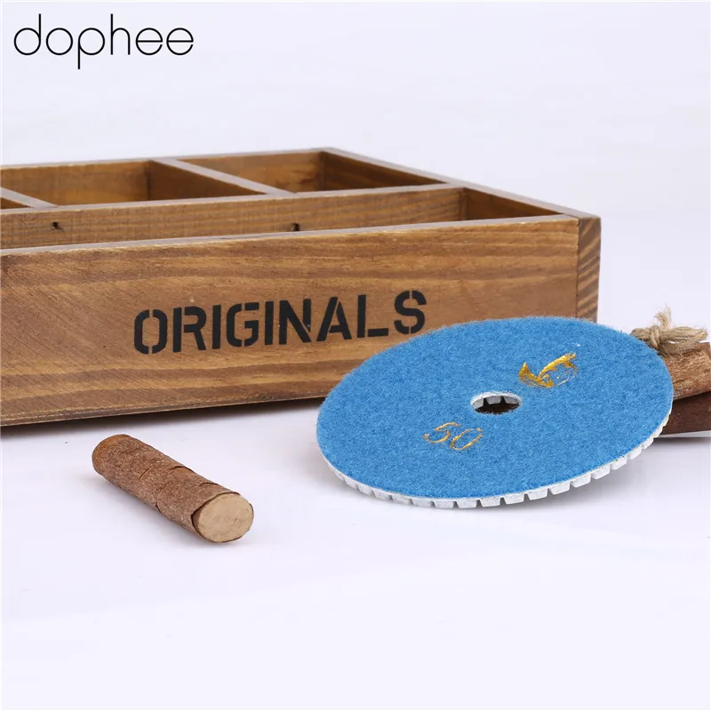 Dophee Blue 100 мм/4 &quotпрофессиональные мокрого/сухого гранита бетона мрамора
