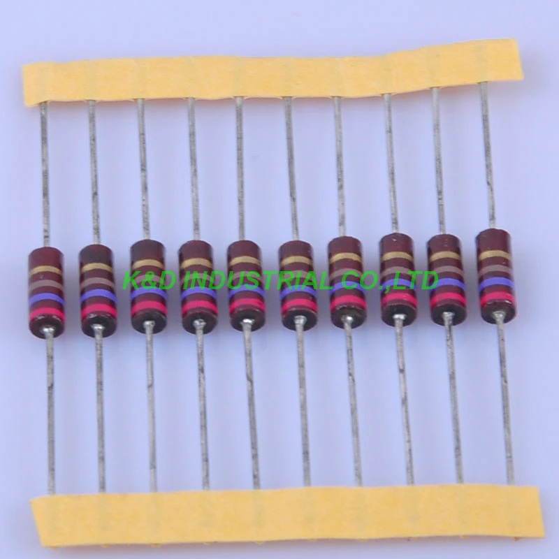 10pcs Carbon Composition vintage Resistor 0.5W 270R 0.33ohm