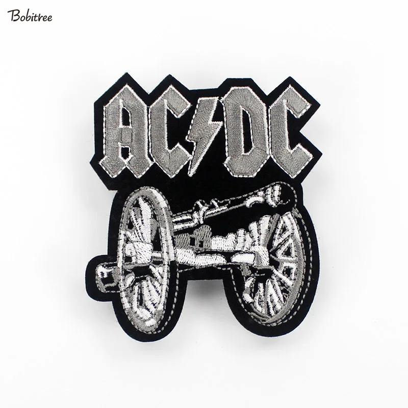 Рок-музыка Группа acdc этикетки патчи железа на вышивке одежды значки-наклейки аппликация для куртки джинсы ткань украшения