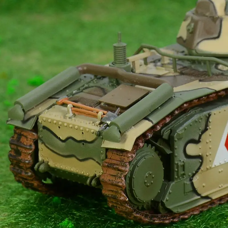 Предварительно встроенный 1/72 масштабе Char B1 французский Средний бак пробойник