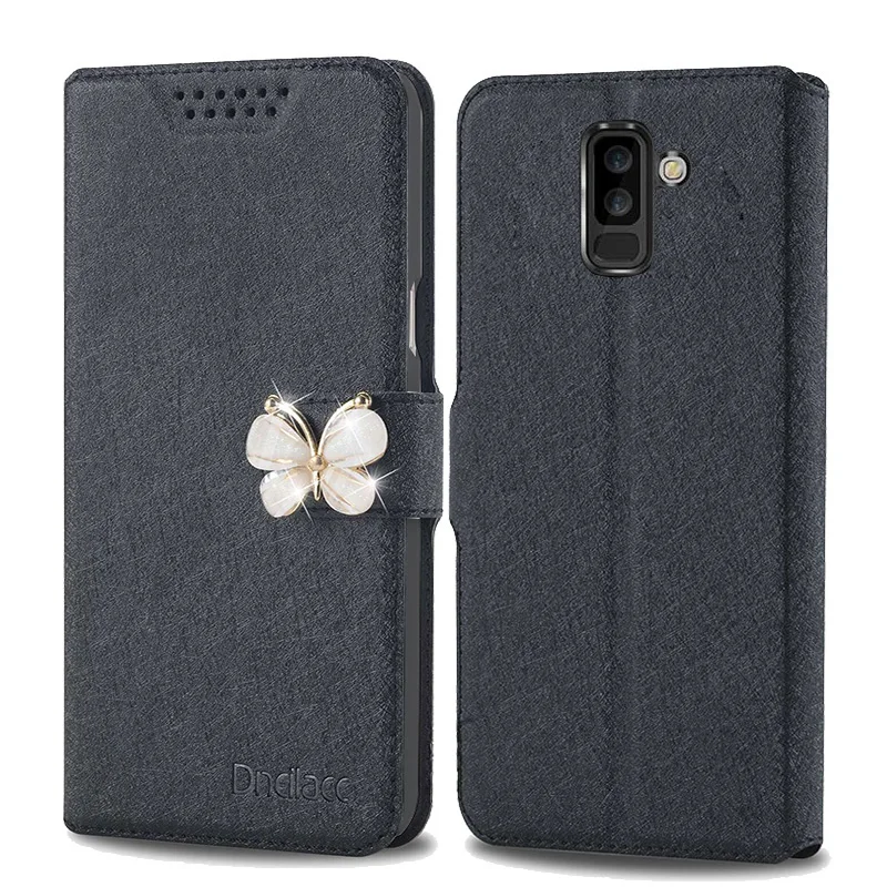 Dneilacc чехол для Samsung A6 + Plus 2018 Чехол мобильного телефона с модными стразами