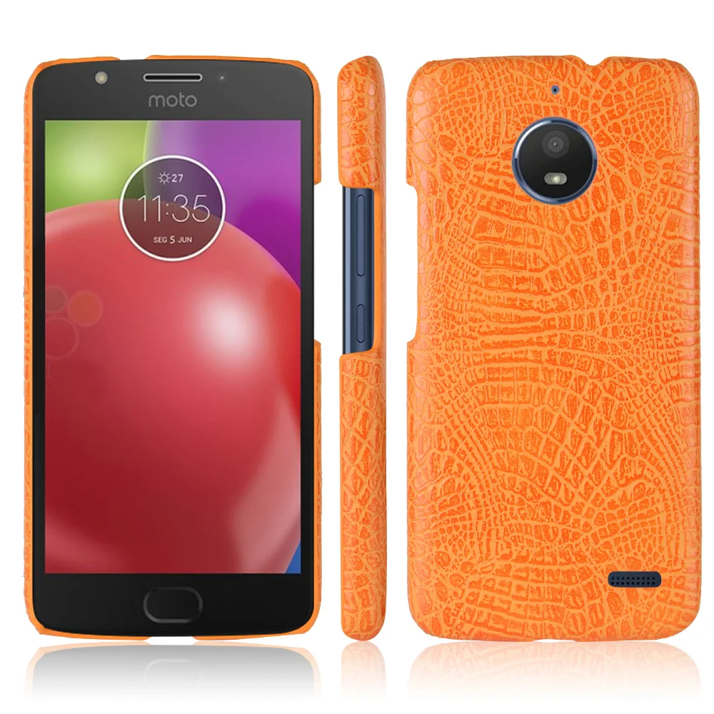 Роскошный защитный чехол из искусственной кожи для Motorola MOTO E4 Plus | Мобильные
