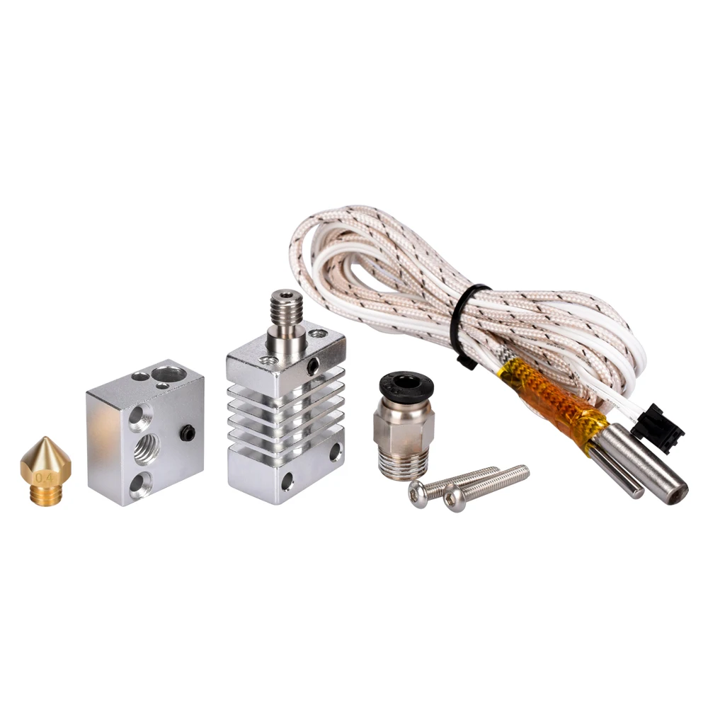 3D V6 все металлические J головки Hotend комплект для CR10/CR 10/CR 10S экструдер Боуден