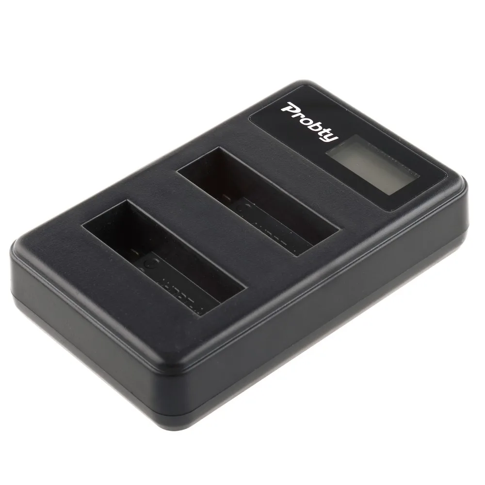 Probty AHDBT-401 AHDBT 401 LCD USB Dual Battery Charger For GoPro go pro GoPro4 HD Hero 4 Hero4 | Электроника