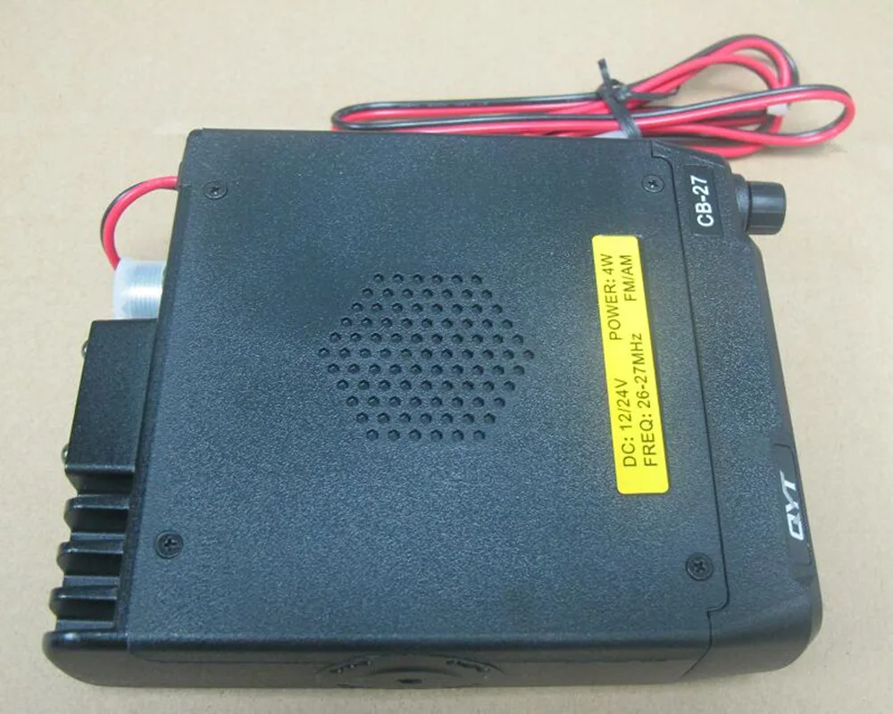 QYT CB 27 портативная рация am радиоприемник станция 26 МГц AM/FM 12/24V 4 Вт ЖК дисплей