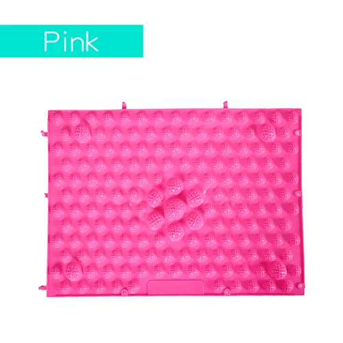 05pink Ruizhi Массажный коврик специальный Пальчиковый прижимной коврик Детский лист шиацу Спорт на открытом воздухе игры Реквизит Детские игрушки RZ1051 - Цвет: 05pink