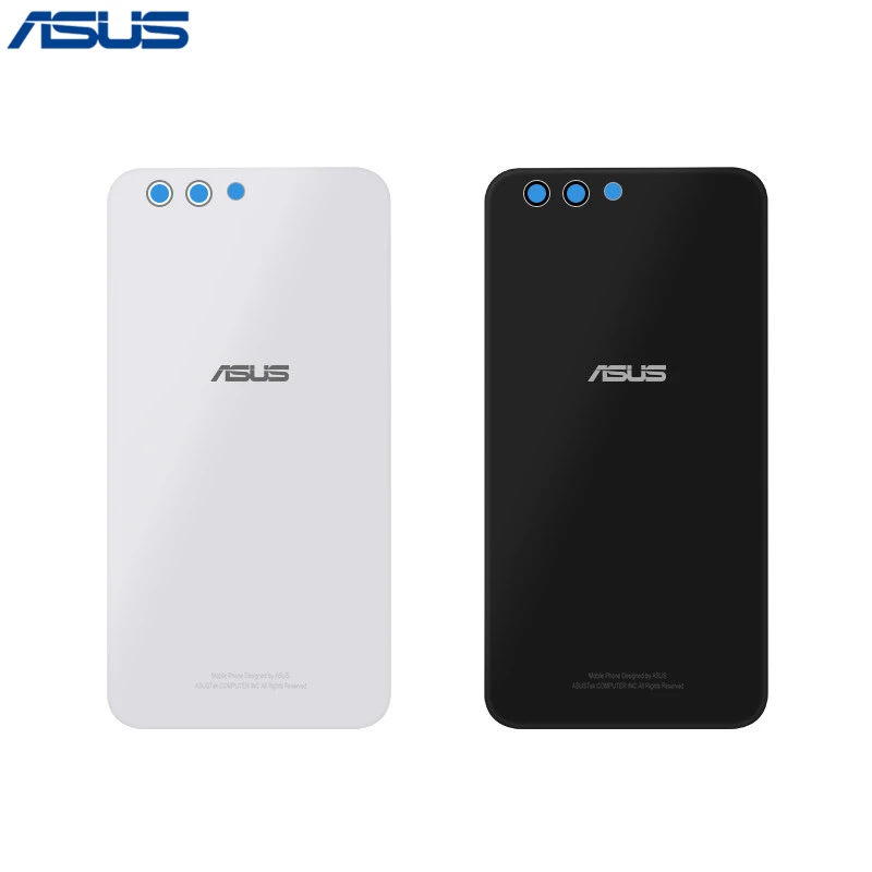 ASUS ZE554KL черный/белый корпус батареи Чехол для Asus Zenfone 4 ZE554KL Корпус задняя крышка для Zenfone4 ZE554KL задний Чехол