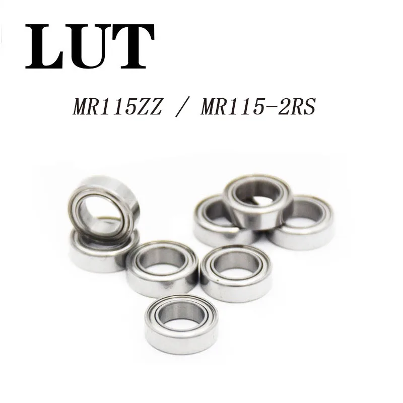 50 шт./лот MR115ZZ MR115 2RS миниатюрный шарикоподшипник MR115RS MR 115 с глубоким желобом 5x11x4