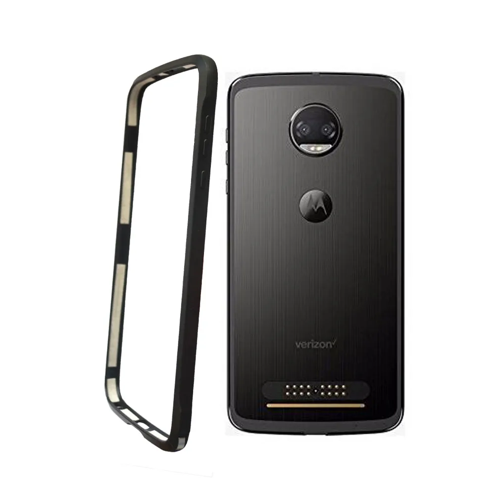 Для motorola moto Z2 force Бампер Защитный кожух из алюминиевого сплава совместим со всеми