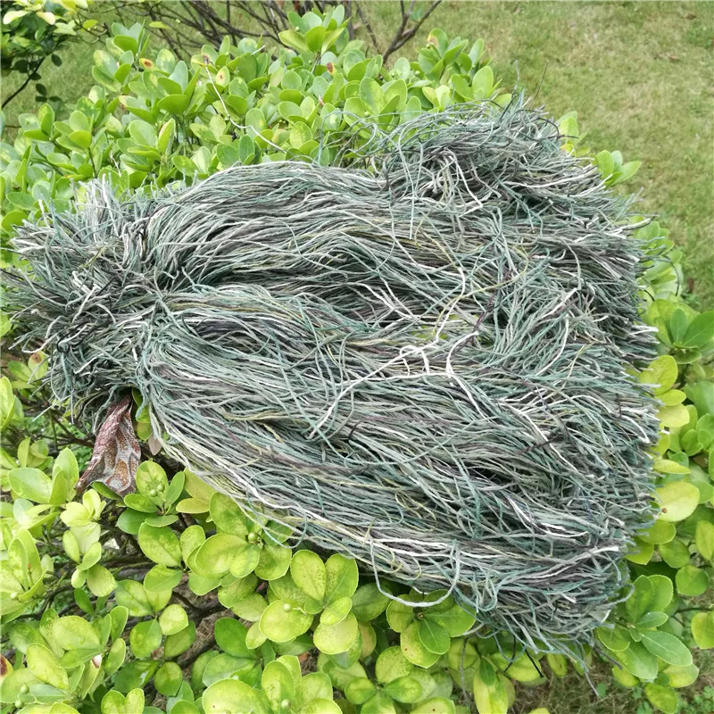 Химическое Нитки мешковины пряжи для Охота маскировочный костюм Ghillie Пейнтбол