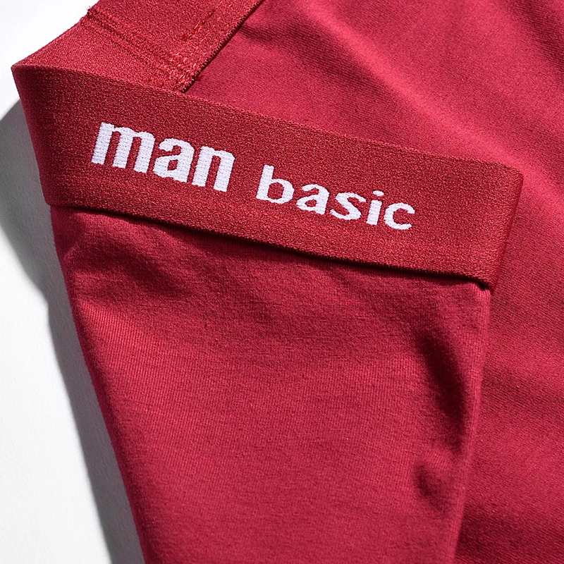 Brand Boxers Men Shorts 3PCS High Quality Cotton Comfortable Underwear Male Boy Bodysuit Under Pant Solid Fitted Size S-3XL | Мужская