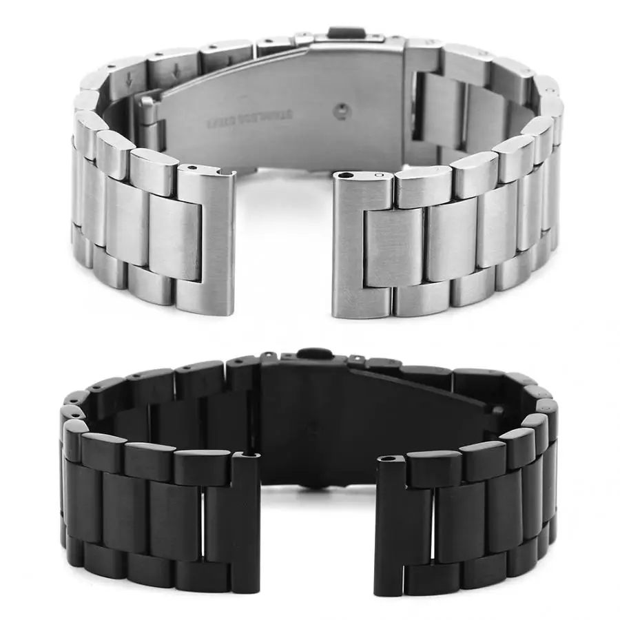 Элегантный металлический ремешок для наручных часов Ремешок с 2 пружинными