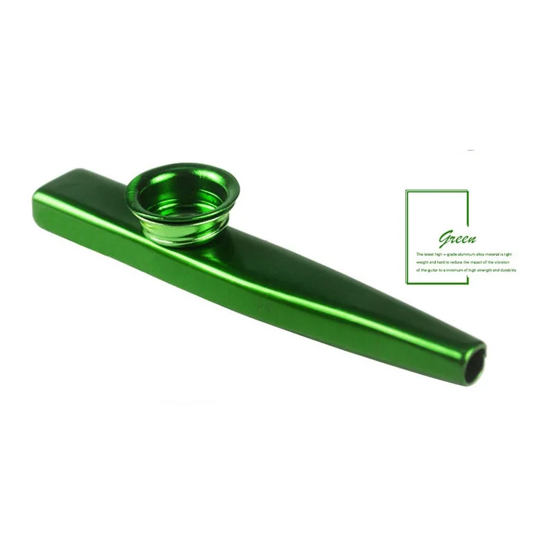 Kazoo портативные металлические инструменты для игры на флейте легко обучаются
