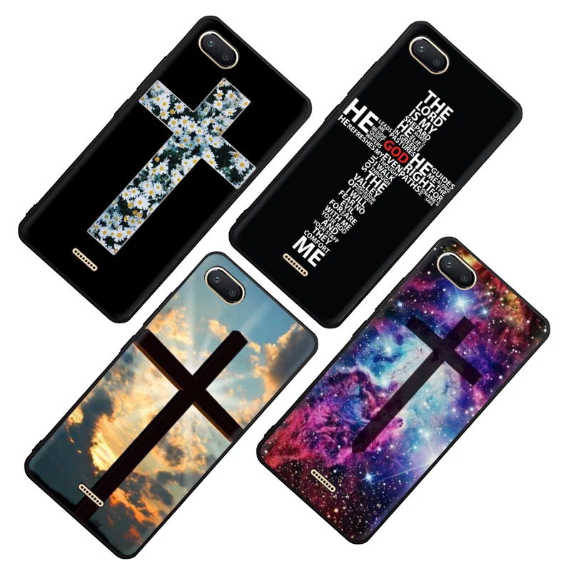 Bible Jesus Christ Christian Cross Soft Phone Cover Case for Redmi K20 5 6 7 A S2 GO Note 8 Pro 4 4X | Мобильные телефоны и
