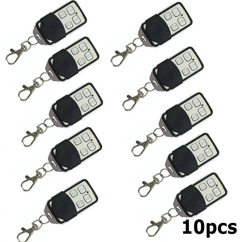 10x metal remote Беспроводной RF433 переключатель дистанционного управления модуль DIY Универсальный умный переключатель без функции wifi - Цвет: 10x metal remote