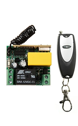 AC220V 1CH 10A пульт дистанционного управления выключатель света teleswitch реле выход