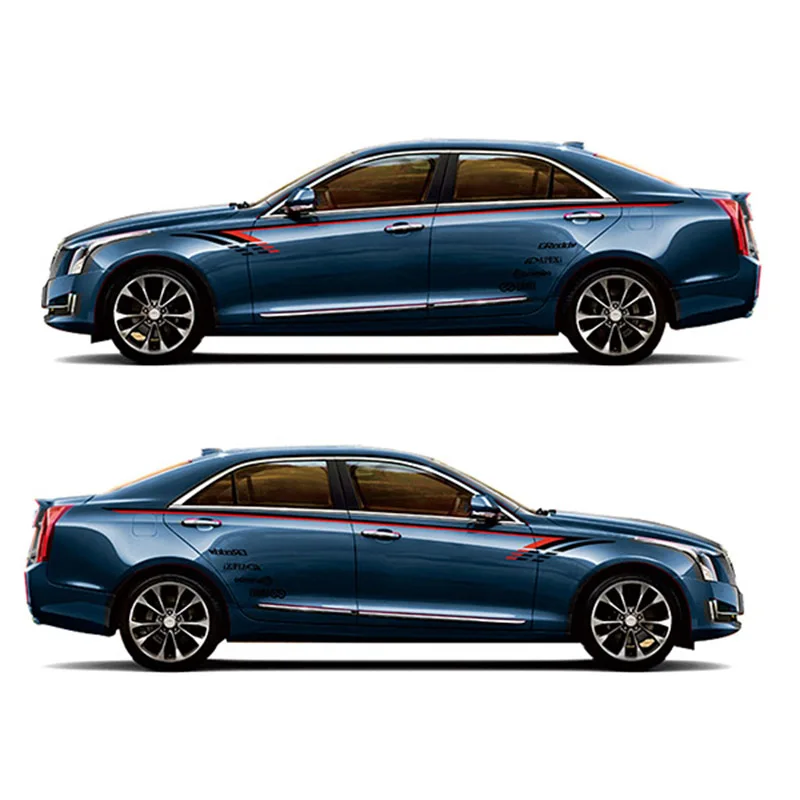 TAIYAO Тюнинг автомобилей спортивный автомобиль наклейки для Cadillac ATS V
