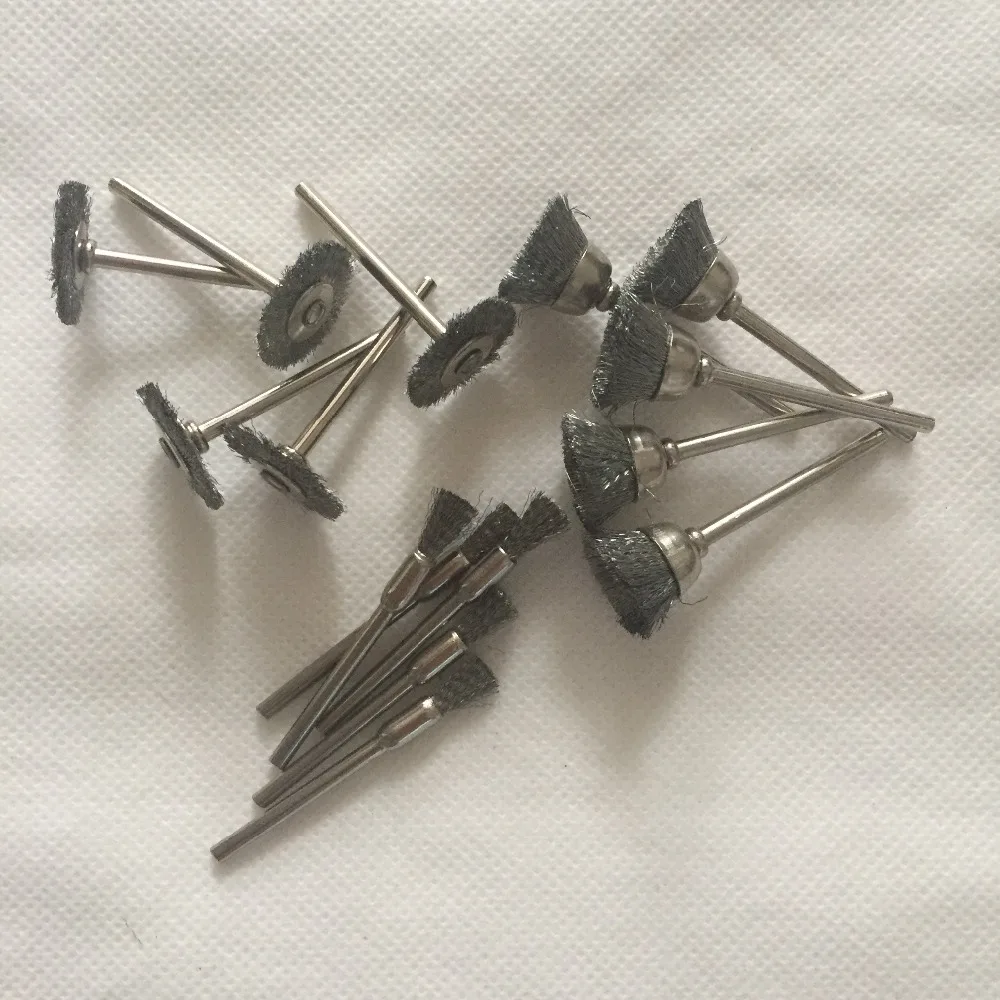30 шт. вращающаяся щетка для вращающегося инструмента из проволоки нержавеющей