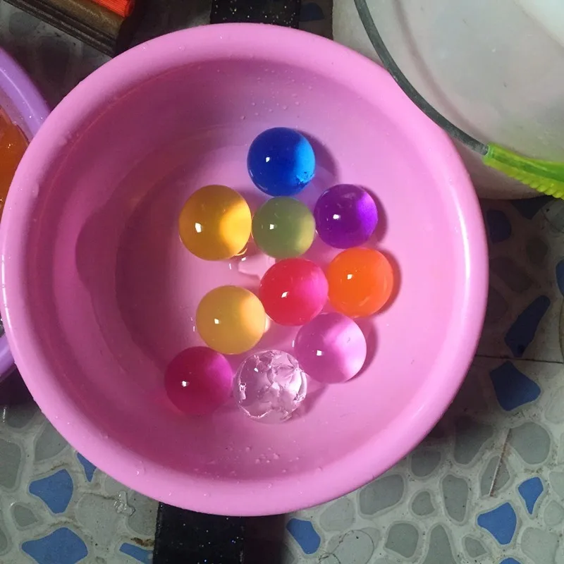 

10/30pcs/lot Big Crystal Soil Mud Hydrogel Gel Kids Children Toy, Water Beads Growing Up Orbiz Water Balls Wedding Home Decor