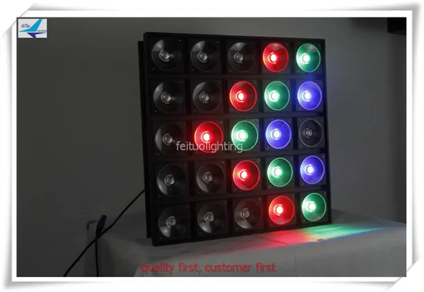 Бесплатная доставка 10 шт./лот сценический бар Blinder Light 25X30W светодиодная матрица RGB