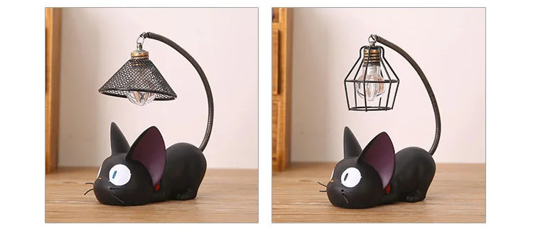 Кошка ночник Смола ремесла дом украшения бизнес фэншуй ремесло дома MiniatureDecoration ремесло подарок дропшиппинг