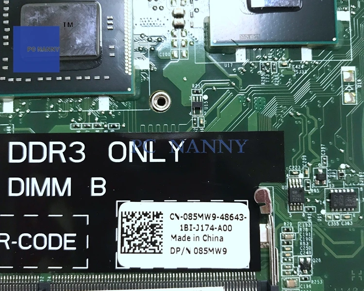 Материнская плата PCNANNY 85MW9 085MW9 DA0R05MB8D2 для Dell Inspiron 14Z N411Z w/ Intel i5 материнская