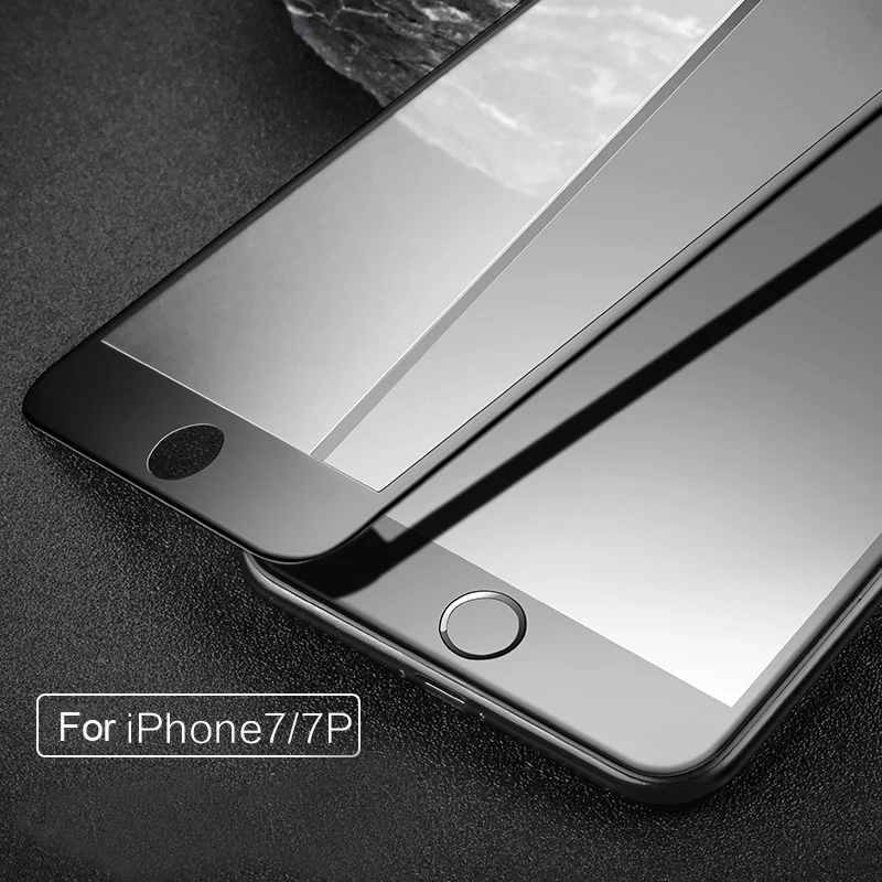 Vpower для iPhone 7/ 7 plus закаленное стекло защиты экрана ультратонкая 3D мягкая боковая