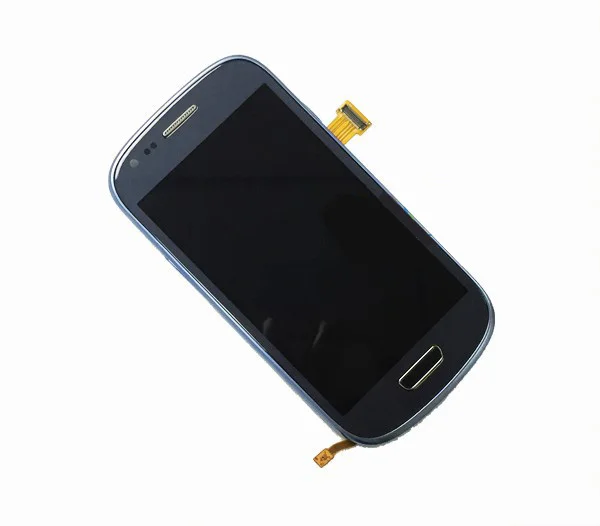 ЖК дисплей и дигитайзер сенсорного экрана с рамкой для Samsung Galaxy S3 Mini i8190 i8195 i8200
