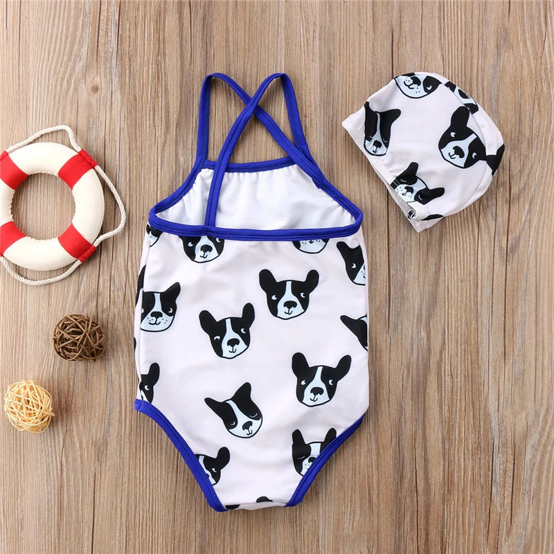 Летний детский купальный костюм для маленьких мальчиков и девочек цельный