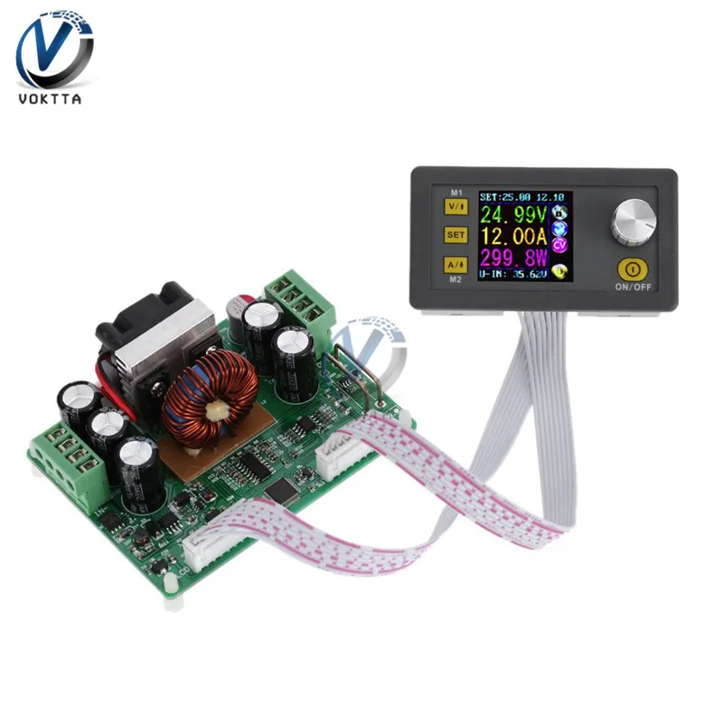 

DPS3012 Constant Voltage current Step-down Programmable Power Supply module buck Voltage converter LCD voltmeter 32V 12A